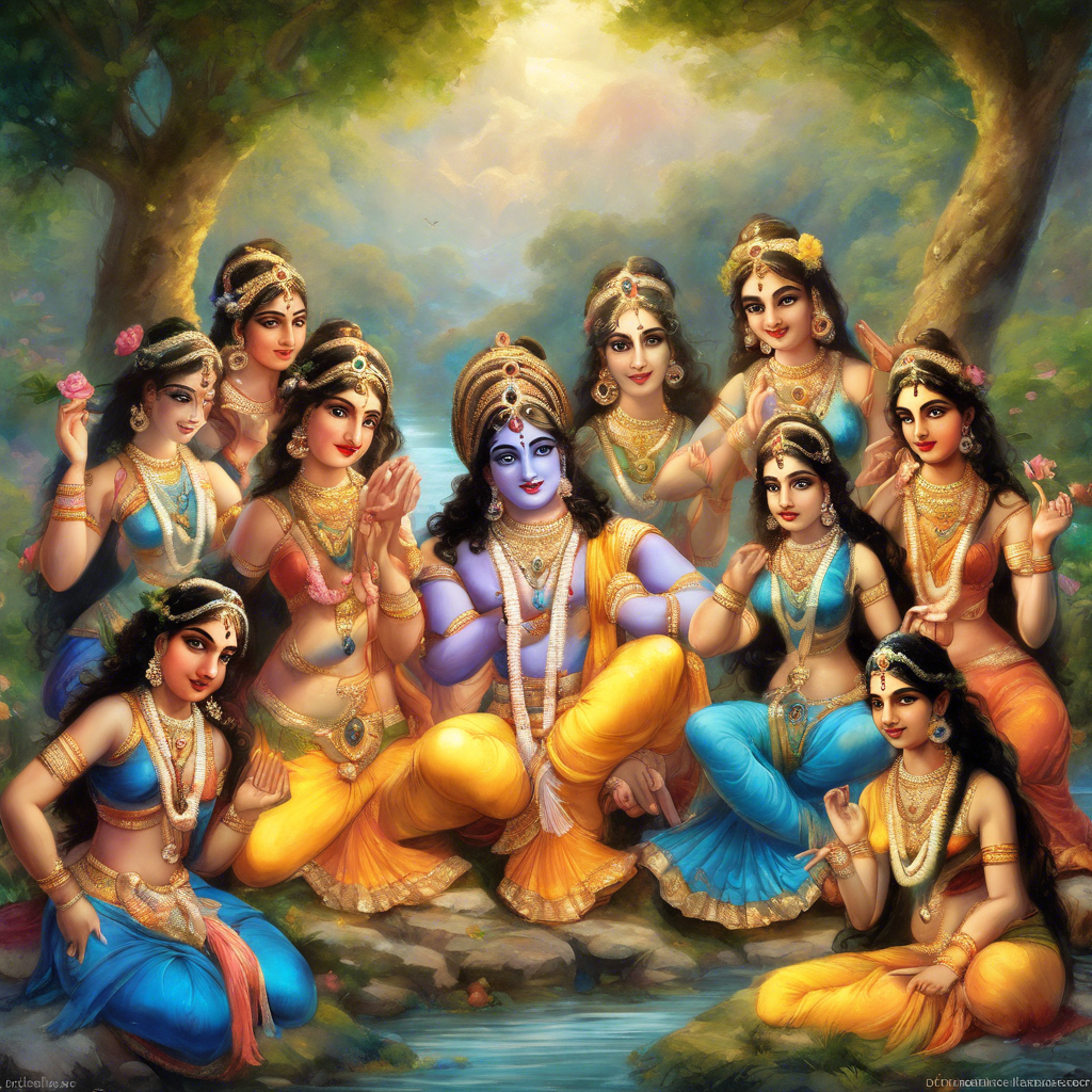 Krishna y los Gopis: ¿Divinidad y devoción o amor humano?
