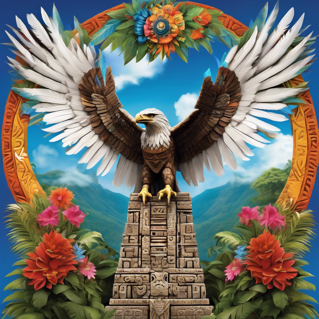 ¿Qué simboliza el águila real para los aztecas?