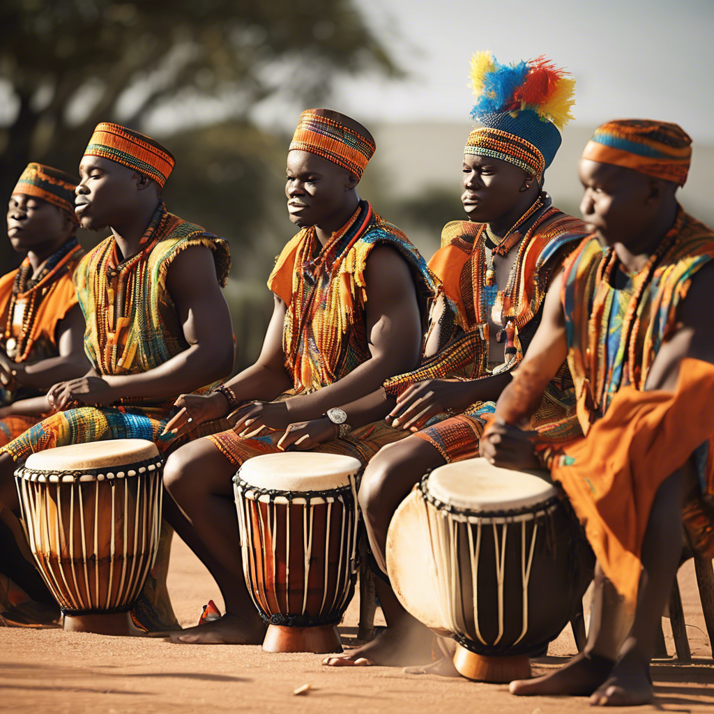 ¿Qué simbolizan los tambores africanos?
