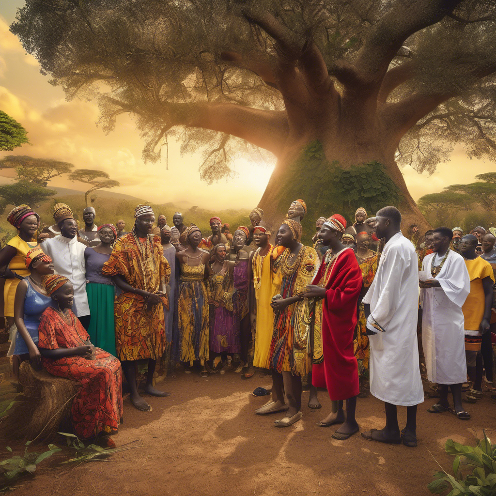 ¿Qué importancia tienen las ceremonias de iniciación en la mitología africana?