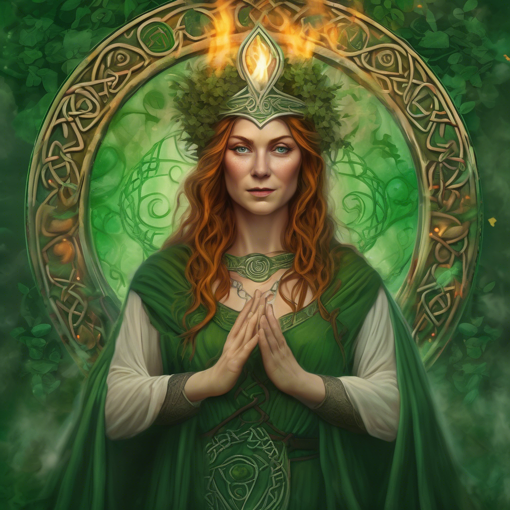 ¿Quién era la diosa Brigid y qué papel juega en la mitología celta?